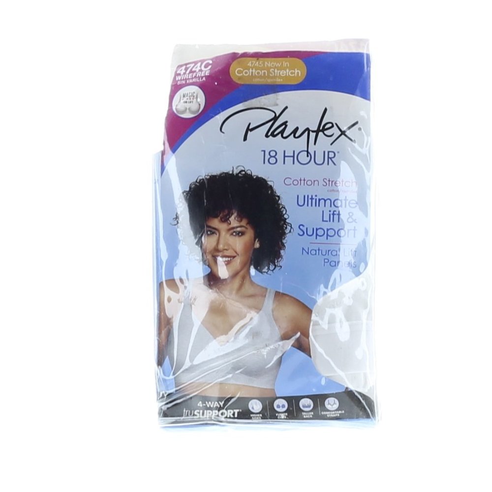 Playtex 18 hour Wirefree Bra 474C - Picture 6 of 7
